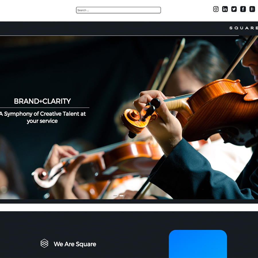 square design firm screenshot